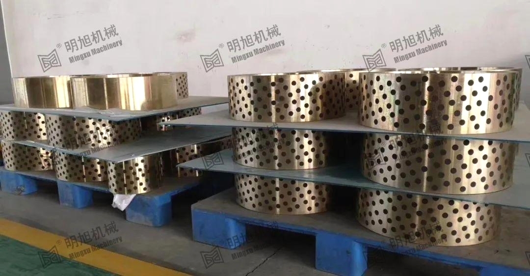 Aplicação de rolamentos autolubrificantes Mingxu em máquinas de engenharia